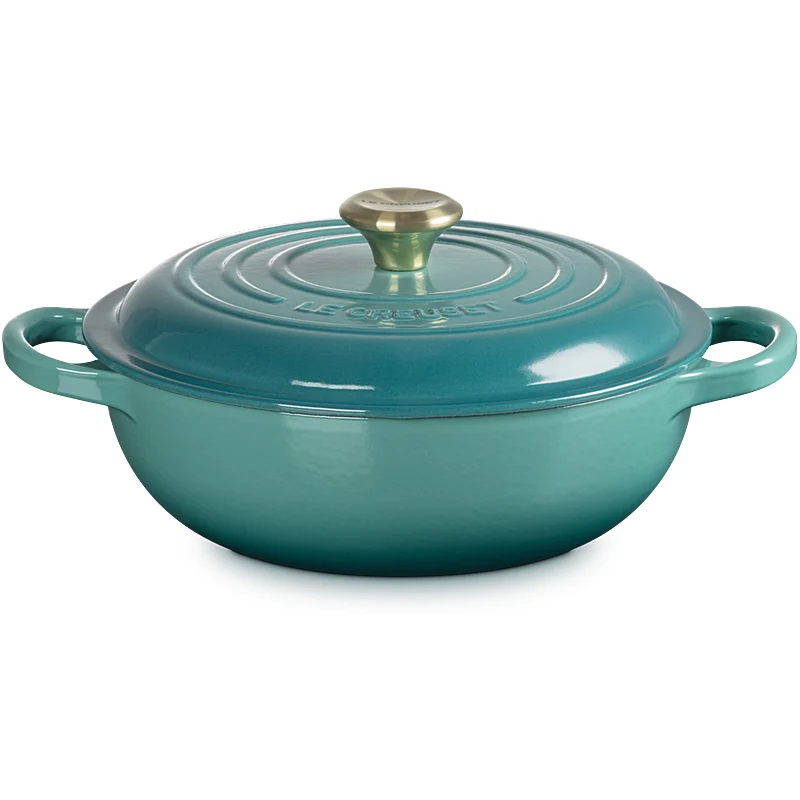 Le Creuset Stew Pot Signature 22 cm Bleu Riviera