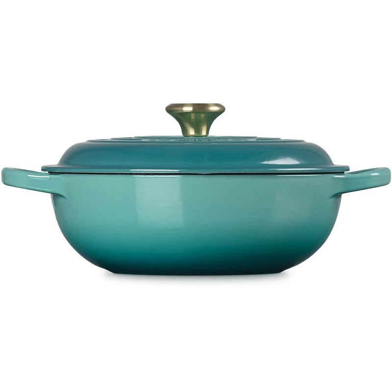 Le Creuset Stew Pot Signature 22 cm Bleu Riviera