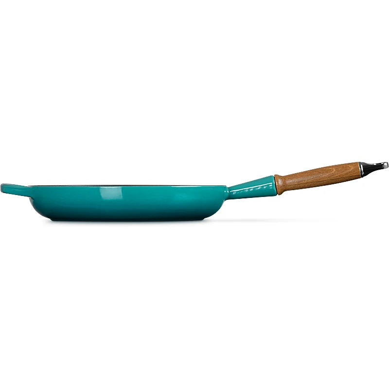 Le Creuset Bratpfanne Signature 28 cm Bleu Riviera