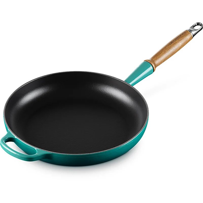 Le Creuset Bratpfanne Signature 28 cm Bleu Riviera