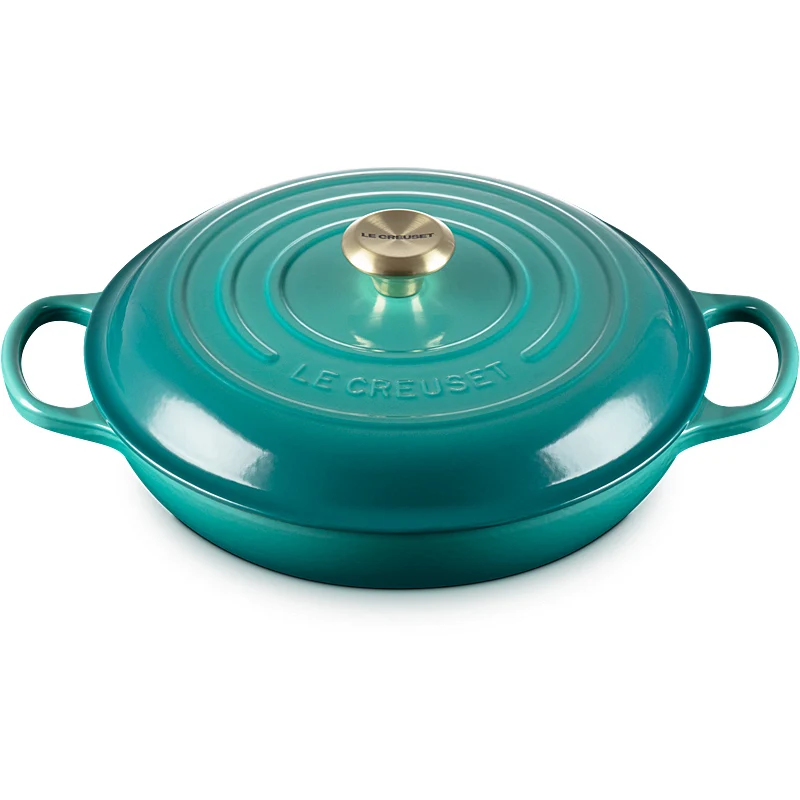 Le Creuset Gourmet-Profitopf Signature 28 cm Bleu Riviera