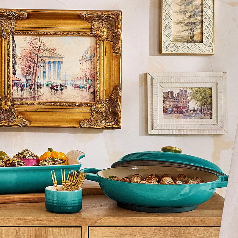 Le Creuset Gourmet-Profitopf Signature 30 cm Bleu Riviera
