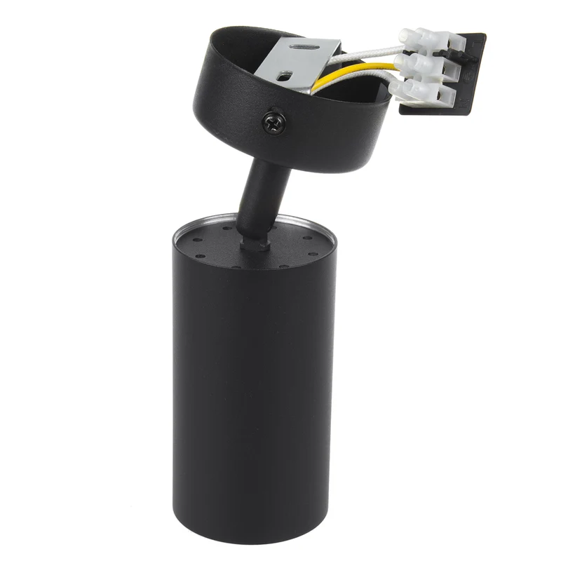 Maclean MCE451 B Ceiling and Wall Lamp Spot Moving Aluminium, 1xGU10, 55x100mm, matte black