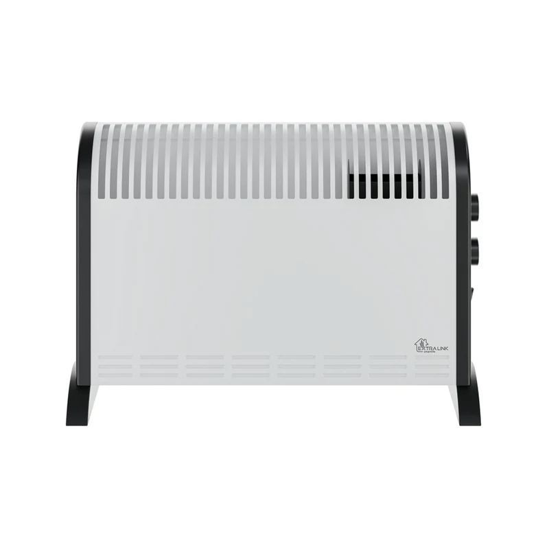 Extralink electric convection heater, 2000W, built-in fan for heat distribution, 3-level temperature control, turbo mode, LCV-06
