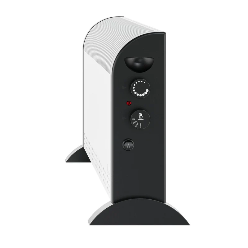 Extralink electric convection heater, 2000W, built-in fan for heat distribution, 3-level temperature control, turbo mode, LCV-06