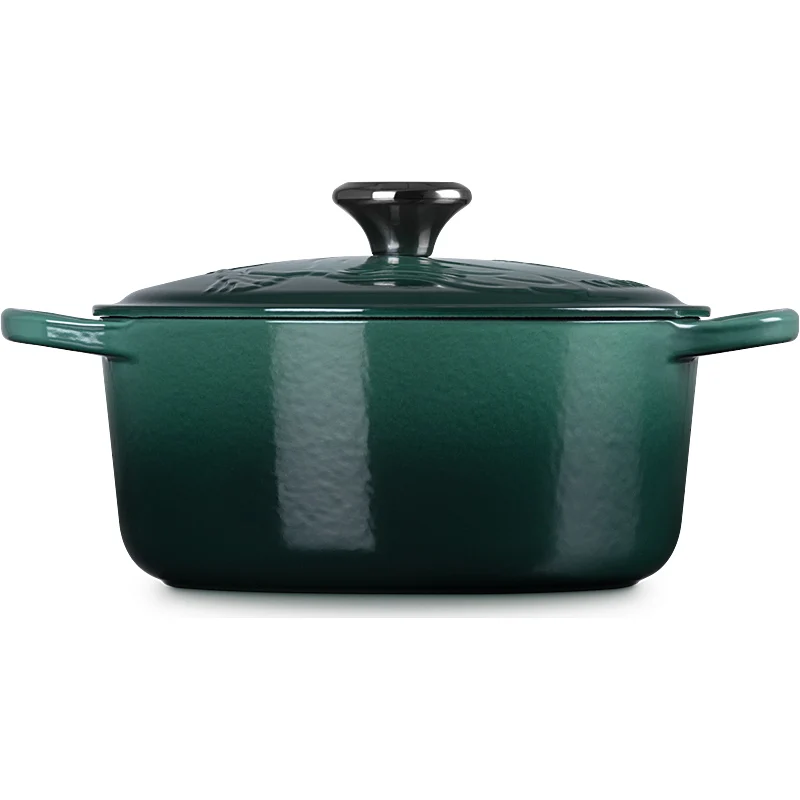 Le Creuset Wicked Collection - runder Bräter Elphaba aus Gusseisen, 24 cm / 4,2 l