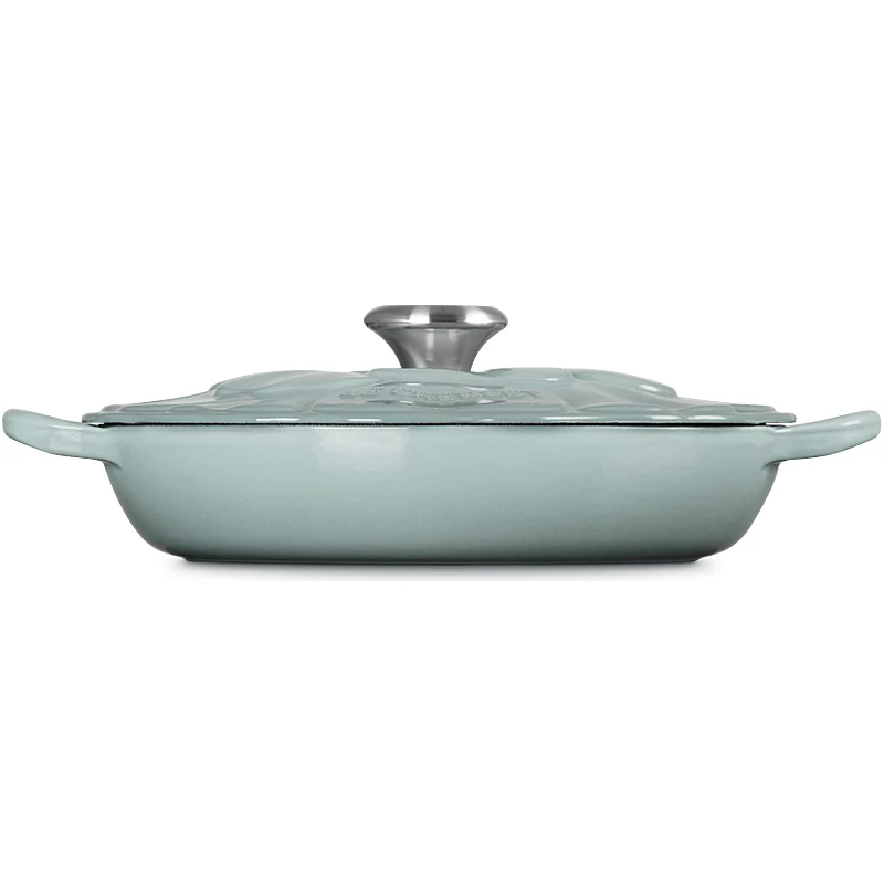 Le Creuset Gourmet-Profitopf Signature Blume 26 cm Sea Salt