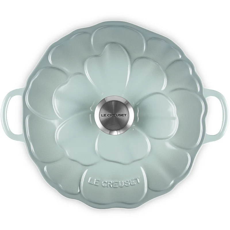 Le Creuset Gourmet-Profitopf Signature Blume 26 cm Sea Salt