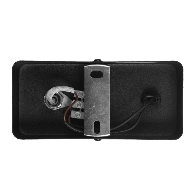 Wall lamp / wall lamp Maclean, spot, round, GU10, with switch 55x90mm, black color, MCE369 B+ LED bulb GU10 7W Maclean Energy MCE437 NW neutral white 4000K, 220-240V~, 50/60Hz, 490 lumens