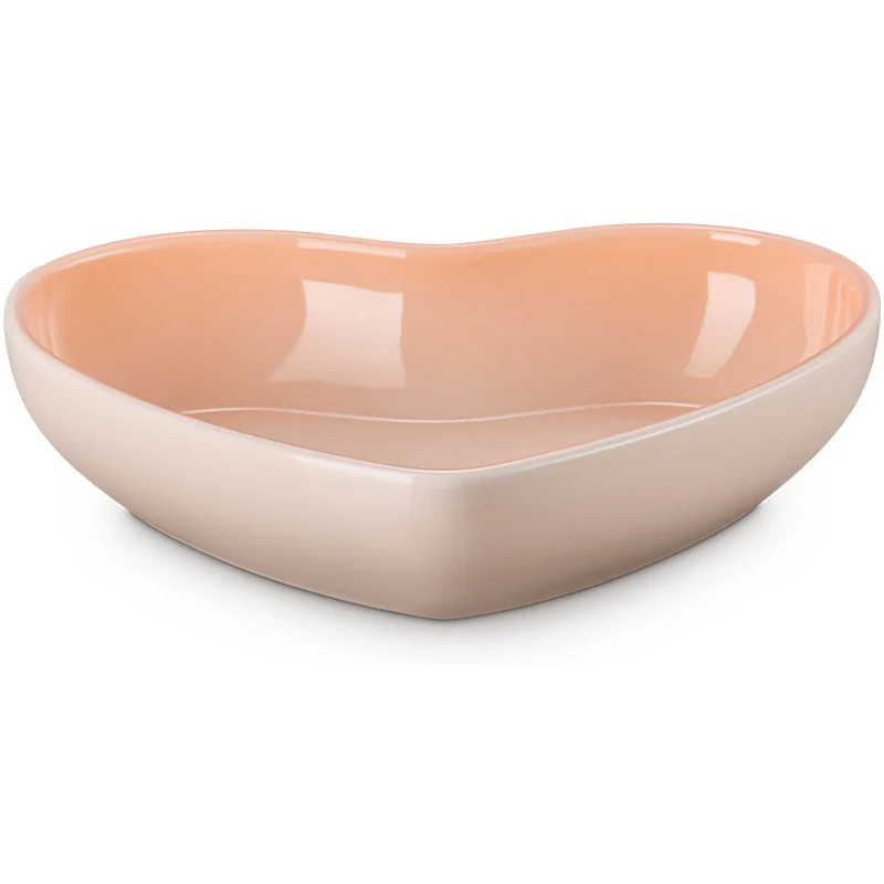 Le Creuset Schüssel Herzform 650 ml Peche