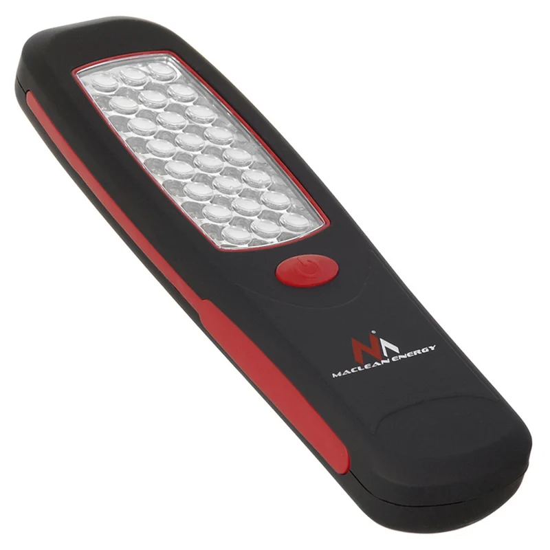 Maclean 24 LED workshop lamp, magnet, hook, MCE03 2 pieces
