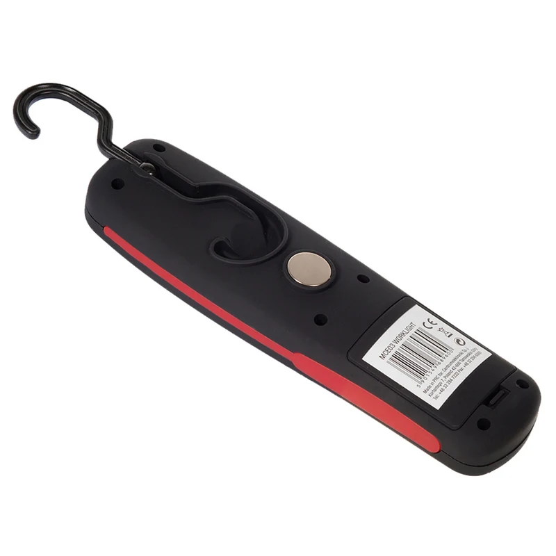 Maclean 24 LED workshop lamp, magnet, hook, MCE03 2 pieces