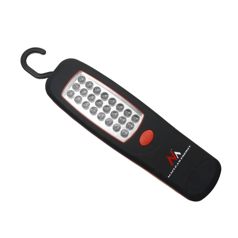 Maclean 24 LED workshop lamp, magnet, hook, MCE03 2 pieces