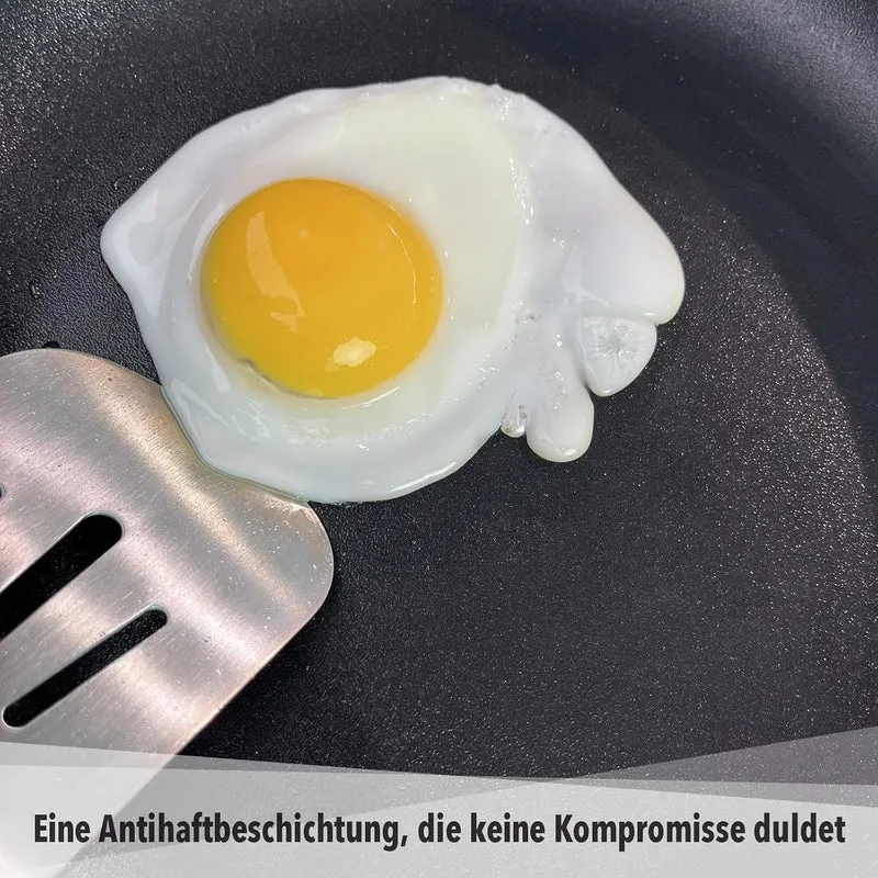 SCANPAN CS+ Bratpfanne 20 cm | 5-schichtige Konstruktion Schmorpfanne | Für alle Herdarten geeignet
