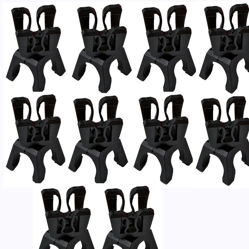 Tremblay 10 Stück Clips für 2 Stränge Ø 25 mm Agility Sport für Hunde
