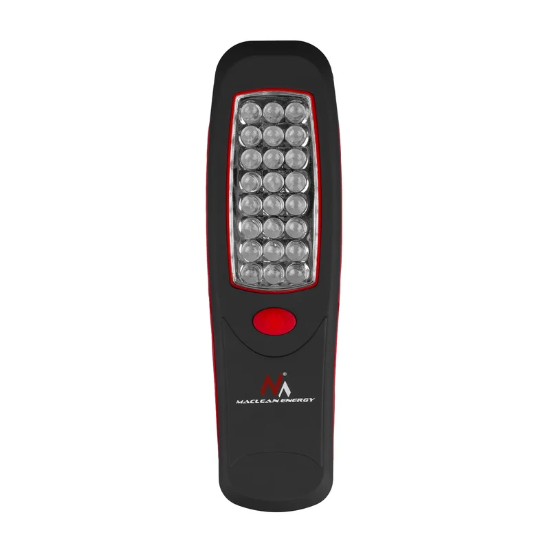 2 Maclean COB LED workshop lamps, magnet, hook, MCE03 + 6 R-06 R06 AA LR06 1.5V VARTA Longlife Power batteries