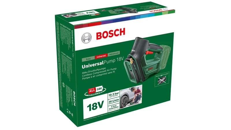 Bosch elektrische Luftpumpe Luftkompressor UniversalPump 18V