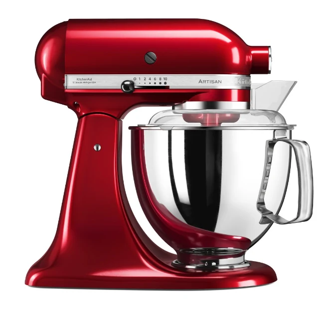 KitchenAid 4,8 L 5KSM175 Artisan Küchenmaschine Icelover mit Eiszubereiter