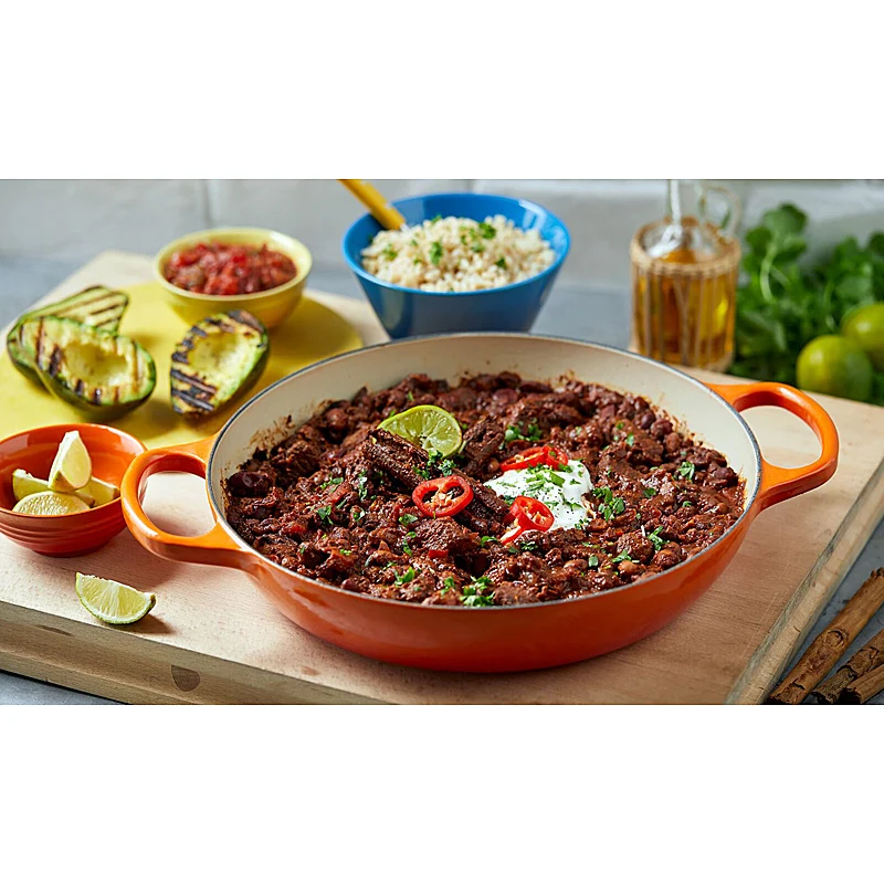 Le Creuset Gourmet-Profitopf Signature 28 cm Ofenrot