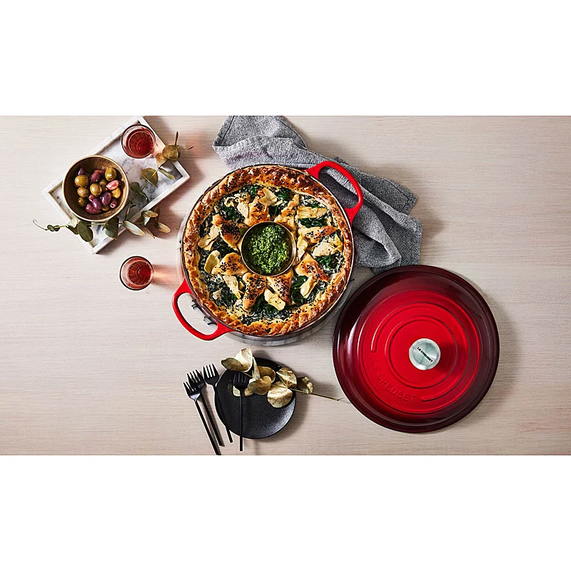 Le Creuset Gourmet-Profitopf Signature 28 cm Kirschrot
