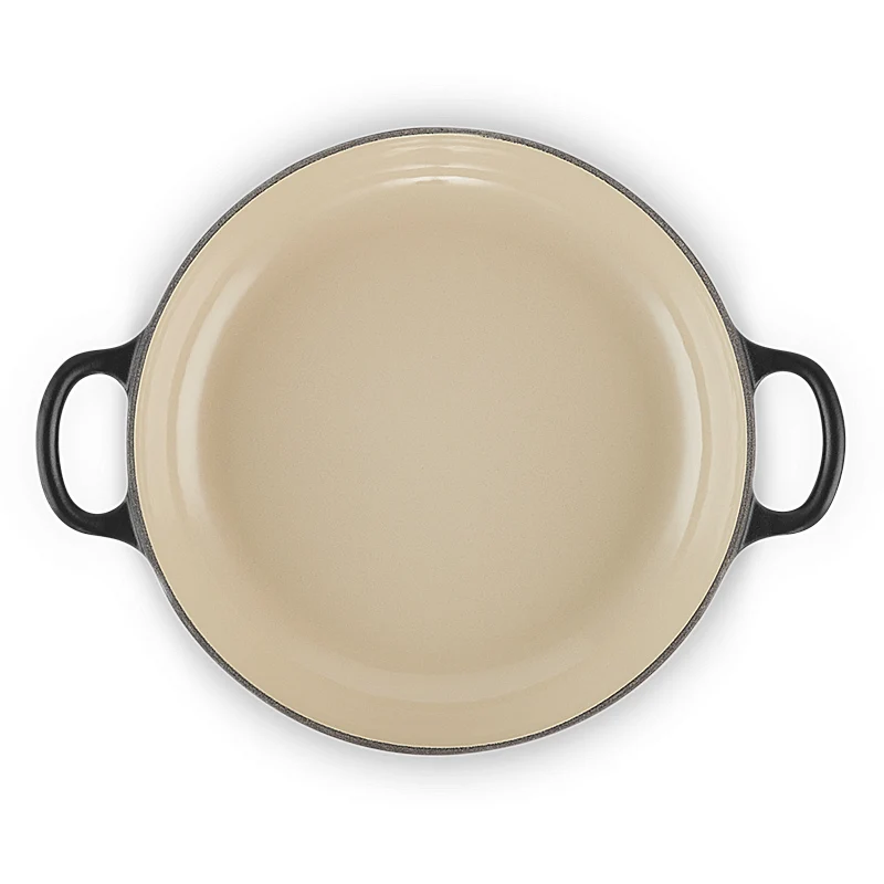 Le Creuset Gourmet-Profitopf Signature 28 cm Schwarz Matt