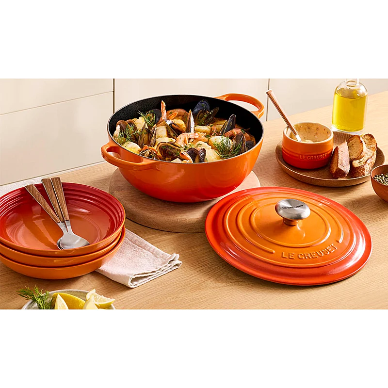 Le Creuset La Marmite Signature 32 cm Ofenrot