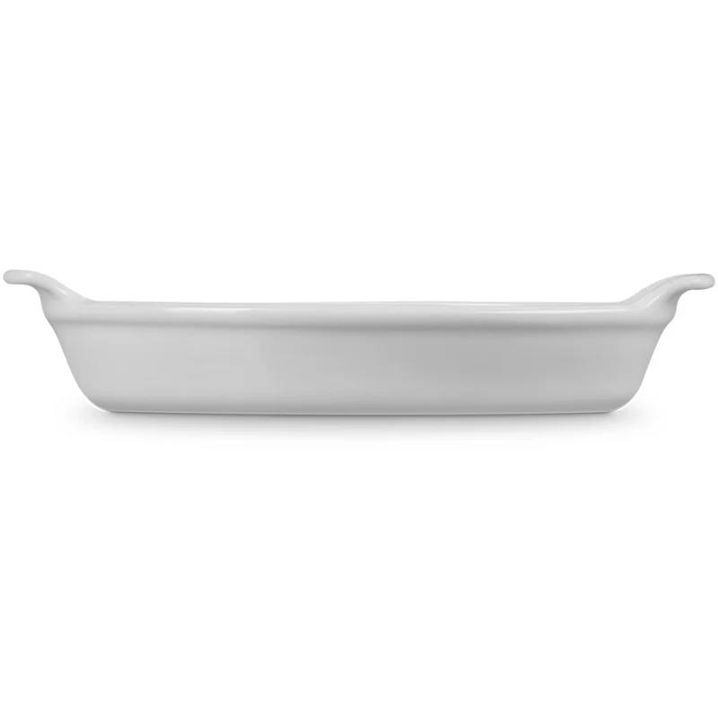 Le Creuset Mini-Auflaufform Tradition oval 180 ml Weiß