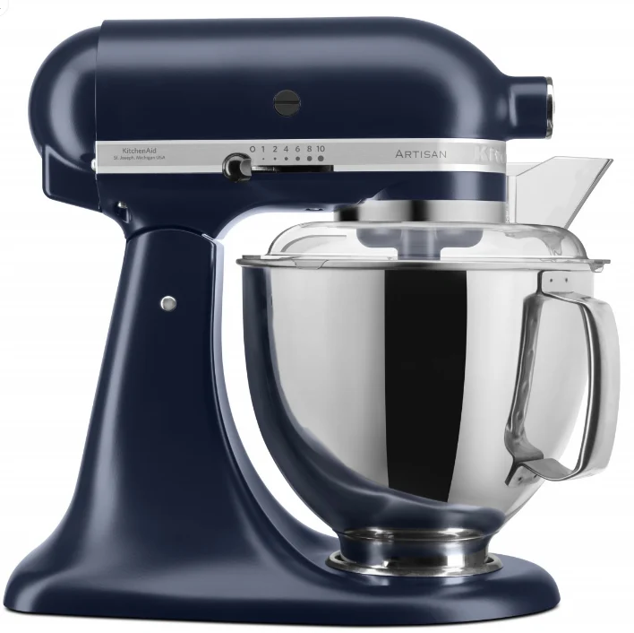 KitchenAid 4,8 L 5KSM175 Artisan Küchenmaschine Meatlover mit Ganzmetall- Fleischwolf und Spritzgebäckvorsatz
