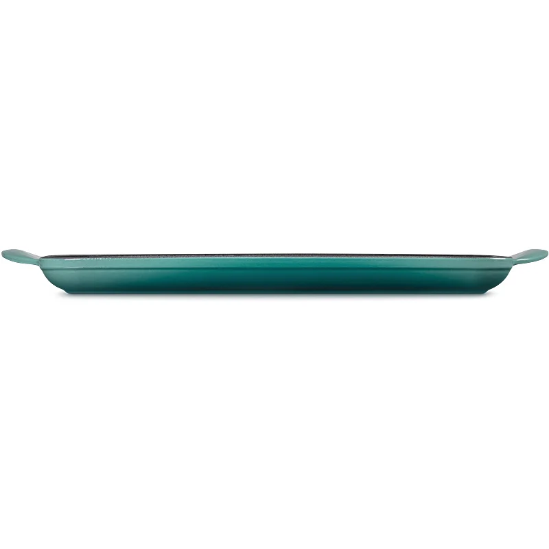 Le Creuset Grillplatte Signature 30 cm Bleu Riviera