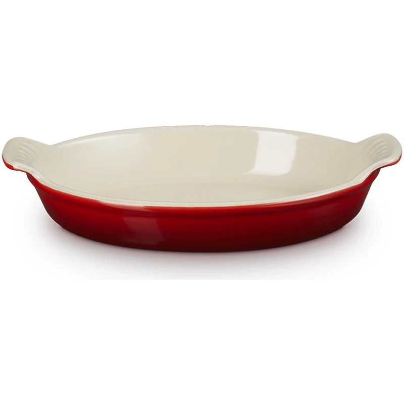 Le Creuset Mini-Auflaufform Tradition oval 180 ml Kirschrot