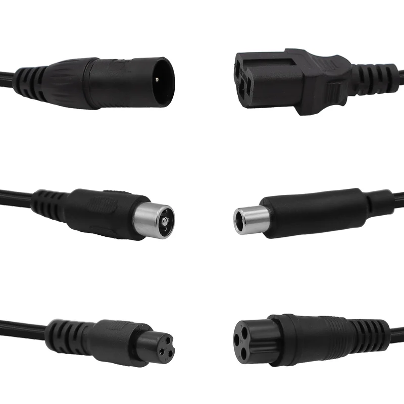 Maclean Energy Universal Charger / Power Supply, for scooters, 42V DC, 2A, Max 85W, Fast Charging, 6 plugs, MCE667