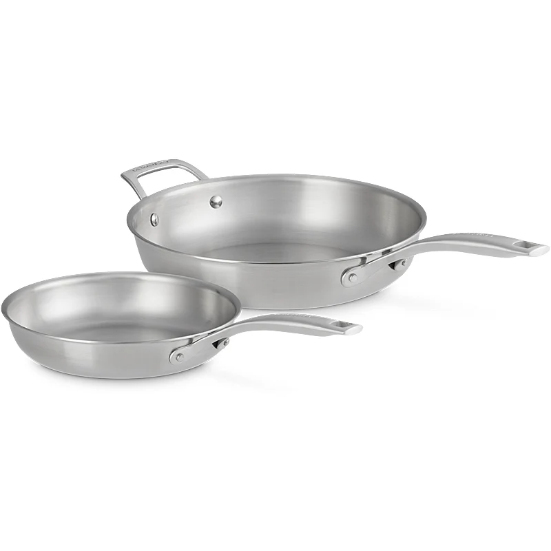 Le Creuset Essential 3-ply Pfannenset 24cm und 28 cm