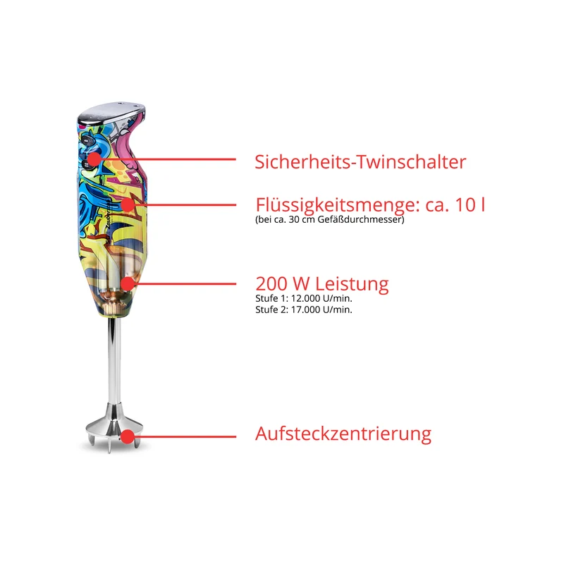 ESGE-Zauberstab Design Edition Pop Art