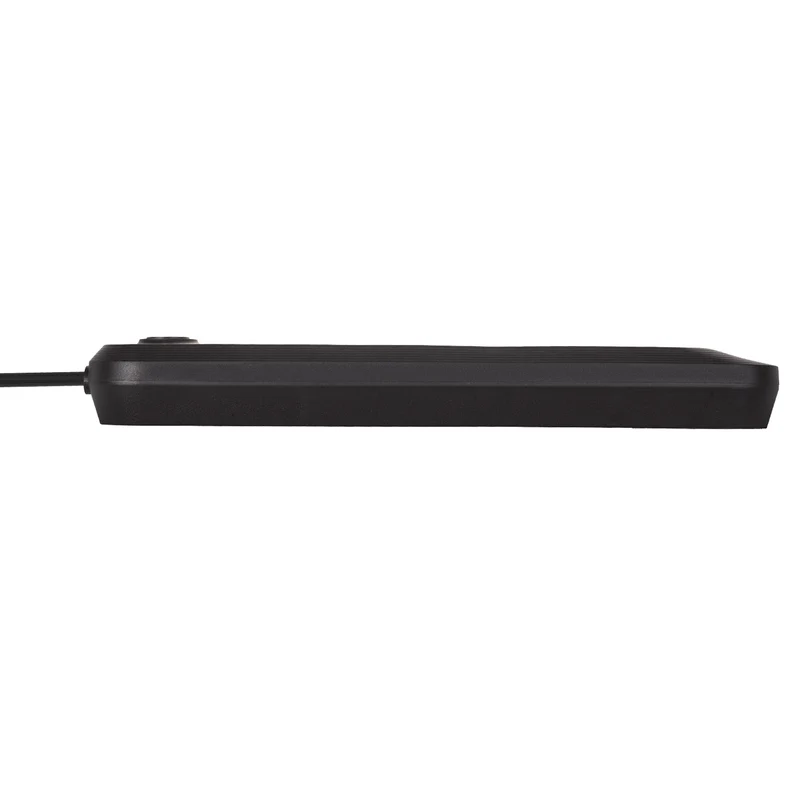Maclean power strip, 5 socket extension cable + 3xUSB, 110-240V AC 50/60Hz, 2.1A max 2500W, 1.5m, black, MCE395 B