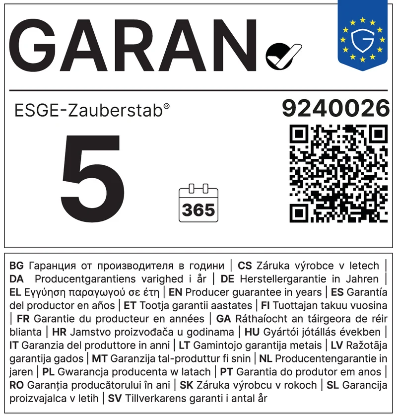 ESGE-Zauberstab Bundle E 120 Select Anthrazit