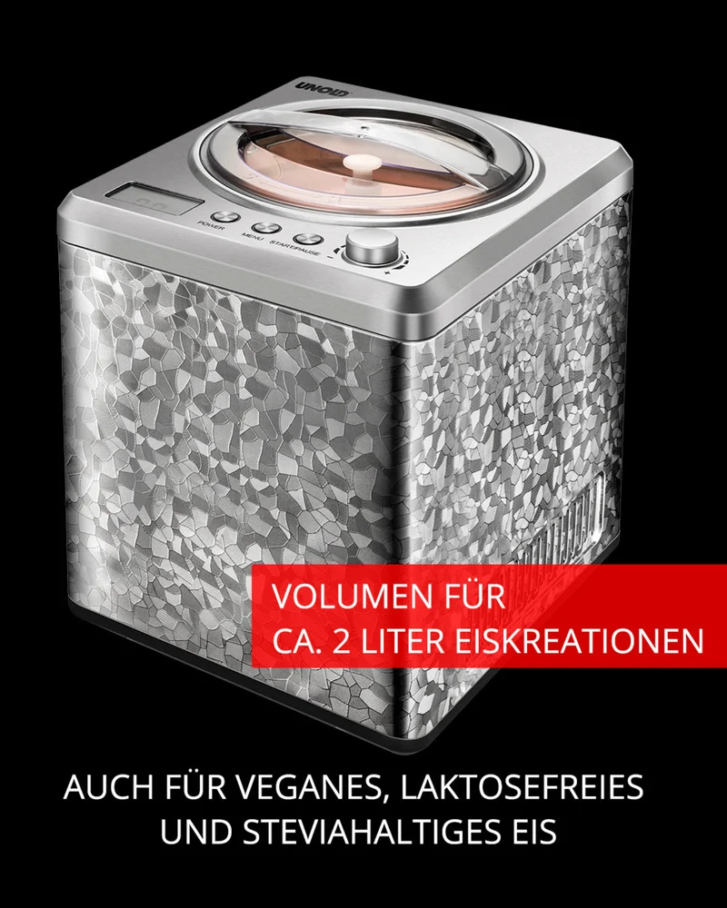 Eismaschine Profi inklusive Eisbuch 2L