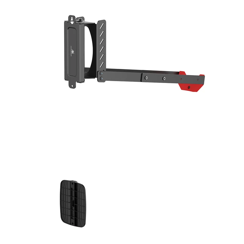 Maclean wall mounted bicycle holder stand, 35kg max, MC-498, 2 pieces