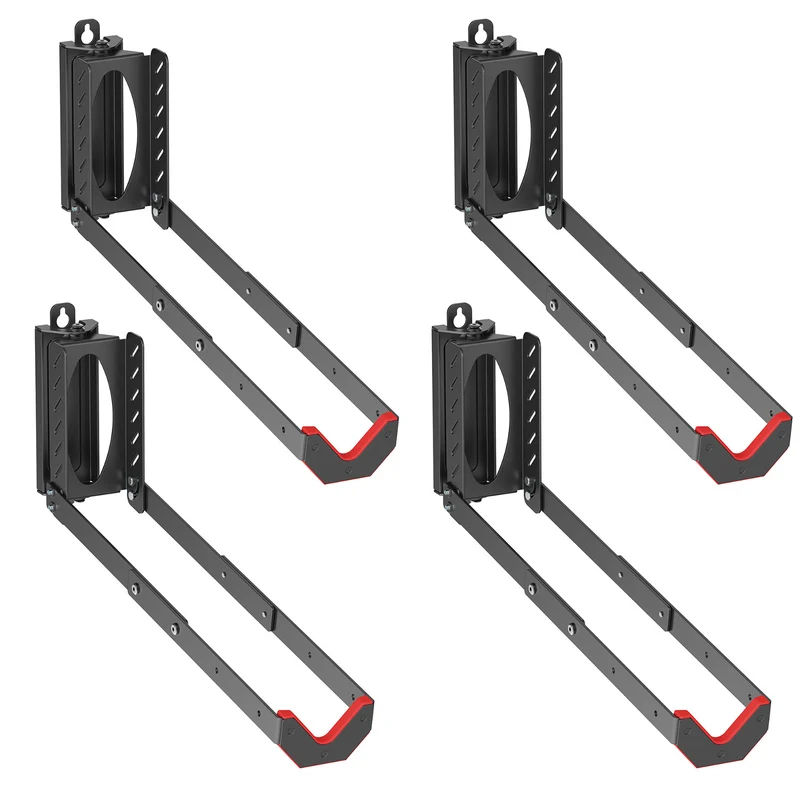 Maclean Wall-Mounted Bike Rack, 35 kg max, MC-498, 4 pieces