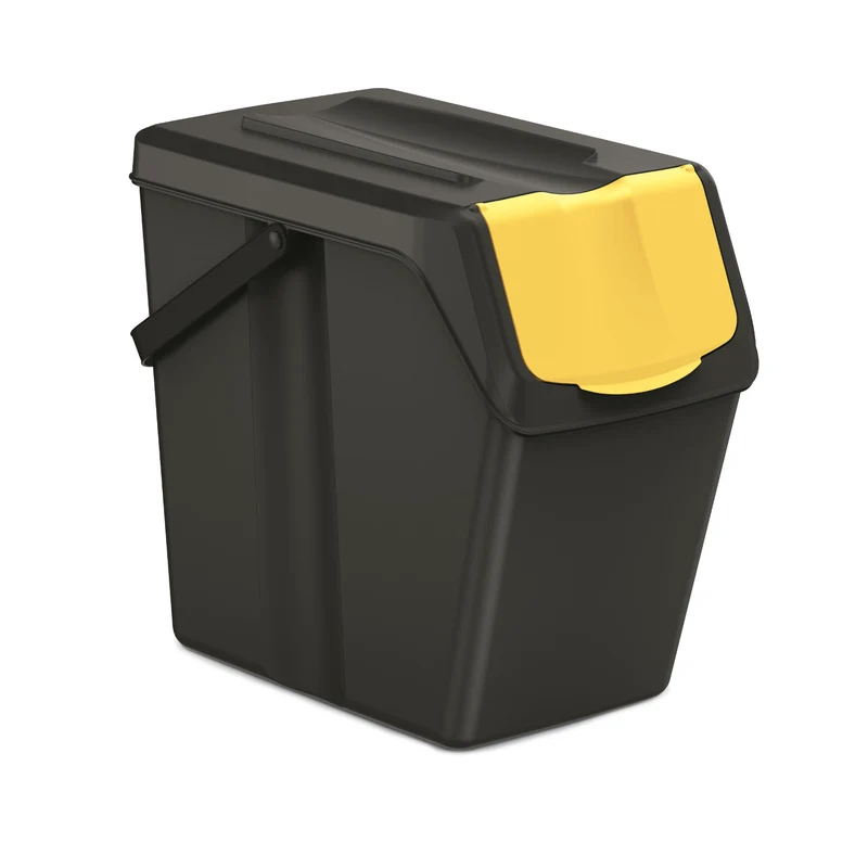 Keden SORTI BOX Trash Can 4 x 25L Recycling Waste Bin Sorting Set