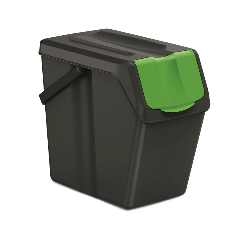 Keden SORTI BOX Trash Can 4 x 25L Recycling Waste Bin Sorting Set