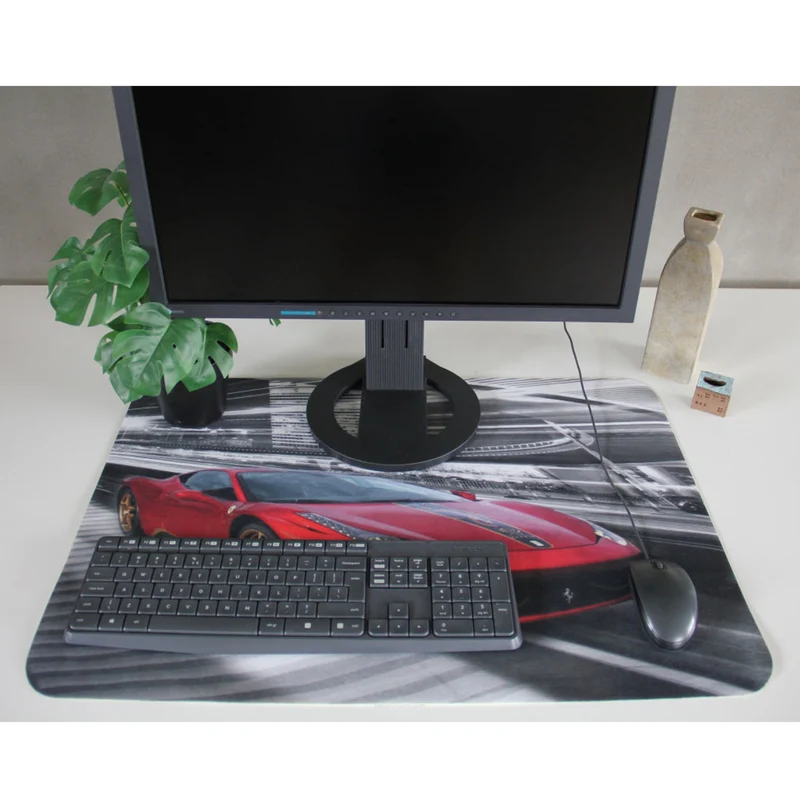 Bertoni Desk Mat, Felt, 50x70 cm, Ferrari