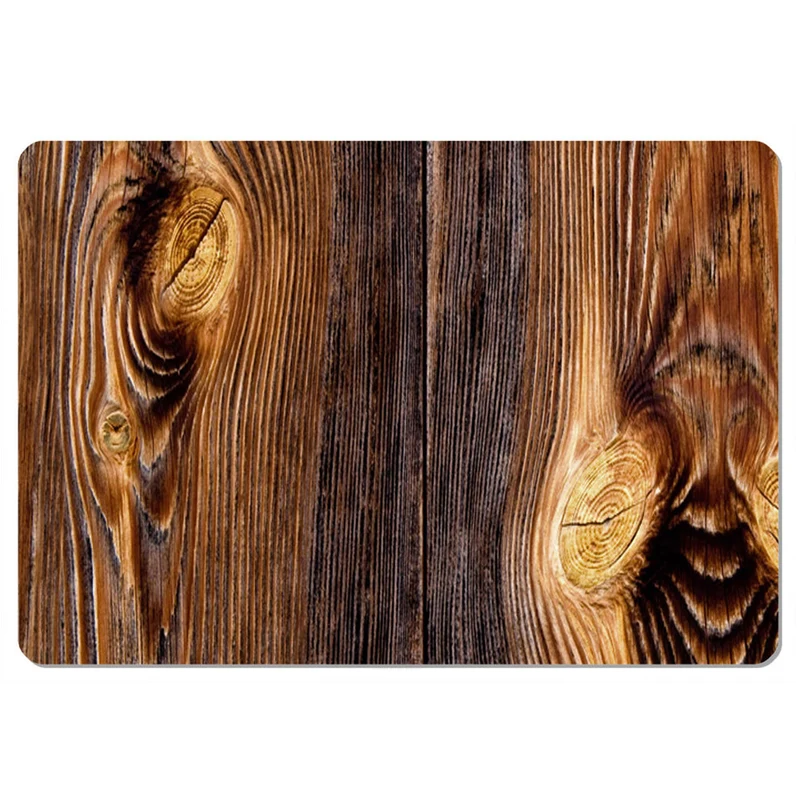 Bertoni Desk Mat, Felt, 50x70 cm, Wood