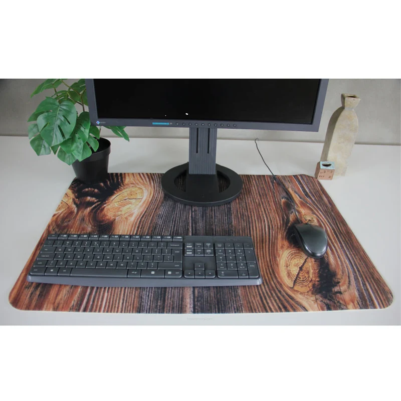 Bertoni Desk Mat, Felt, 50x70 cm, Wood