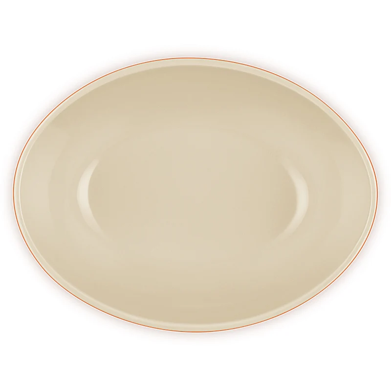 Le Creuset Servierschale oval 29 cm Ofenrot