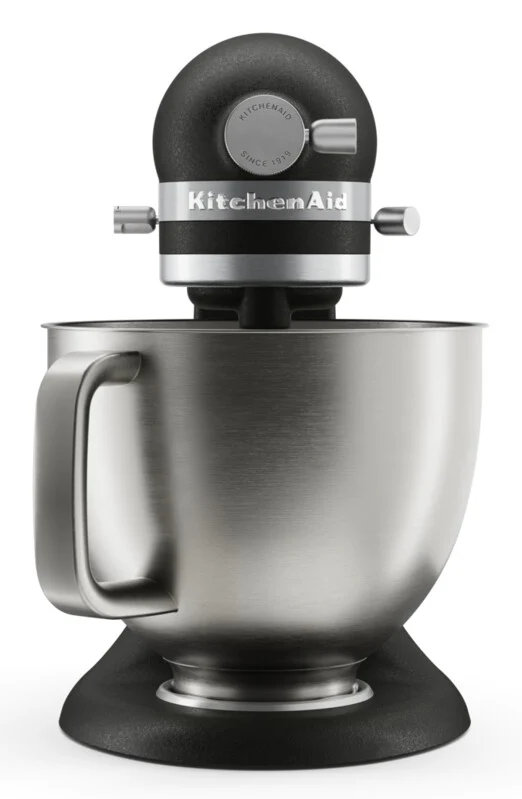 KitchenAid 4,7 L 5KSM50 Artisan Plus Küchenmaschine Breadlover mit Messerschmidt Getreidemühlenvorsatz + Brotbackschüssel