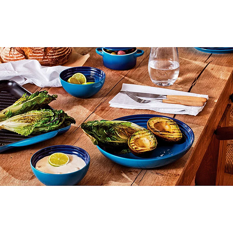 Le Creuset Suppenteller 22 cm Azure