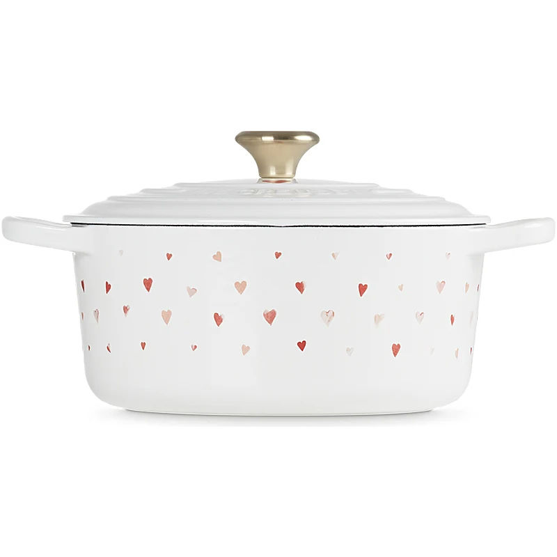 Le Creuset Bräter rund Signature 22 cm Hearts