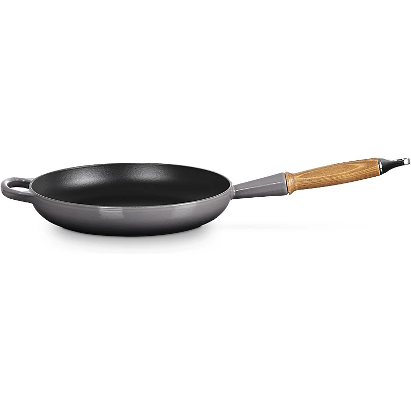 Le Creuset Bratpfanne mit Holzgriff Signature 26 cm Flint