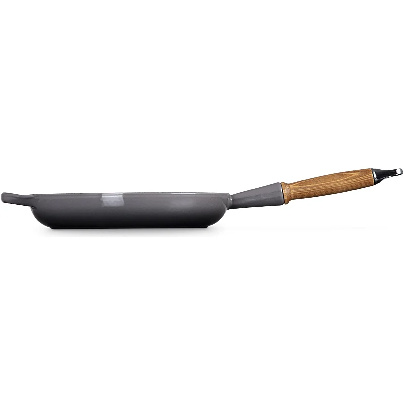 Le Creuset Bratpfanne mit Holzgriff Signature 26 cm Flint