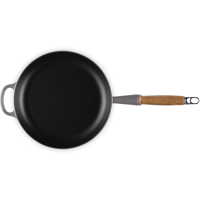 Le Creuset Bratpfanne mit Holzgriff Signature 26 cm Flint